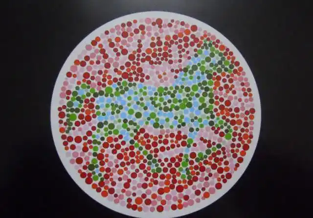 色盲检测图,最后一张你看得出"马和牛"吗?看不出就真是色盲了