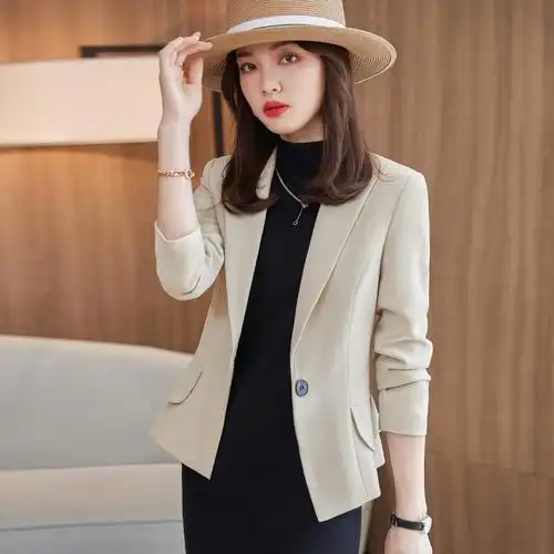 2021初秋新款女装休闲小西装外套女