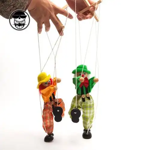 提线木偶拉线傀儡木娃娃纯手工木偶人娃娃匹诺曹戏剧提线木偶玩具