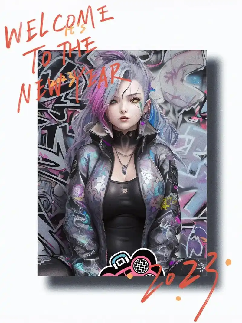 嘻哈.#创作灵感 #二次元美图壁纸大全 #你的壁纸被我承包了 - 抖音