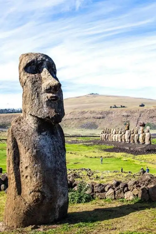 未解之谜复活节岛神秘的巨石人像