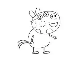 海绵宝宝中的小马佩德罗怎么画