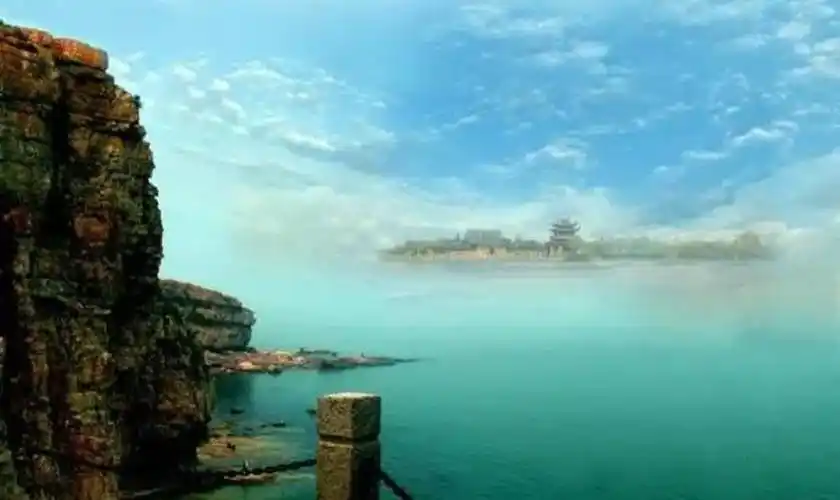 其它 美丽的海市蜃楼奇景 写美篇文章《蓬莱仙境》,作者杨朔,全文见下