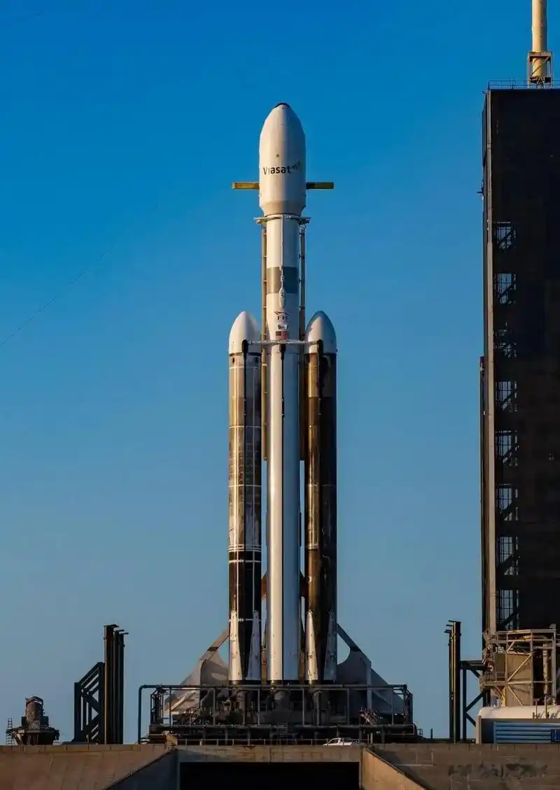 重型猎鹰火箭发射又在准备中,马斯克真是牛逼,世界第一人.