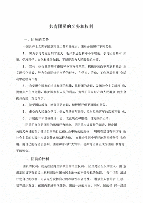 《共青团员的义务和权利》.docx 6页