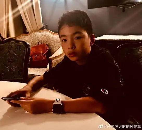 王中磊夫妇为儿子温馨庆生13岁威廉弟弟却急着给妈妈要去痘面膜