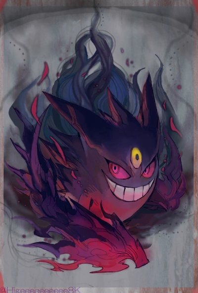 耿鬼/ゲンガー/gengar(超极巨化的样子)