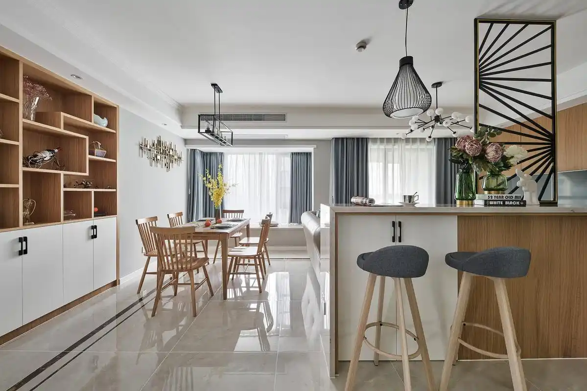 玄关吧台效果图