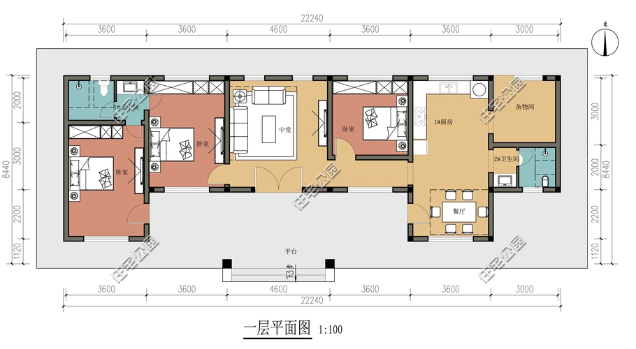 10套一层别墅图纸,养老房的最佳选择,总有一套适合你