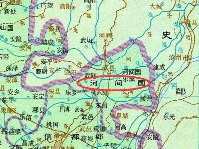 前178年),刘恒封赵王刘遂之弟刘辟疆为河间王,分赵国的河间郡立河间国