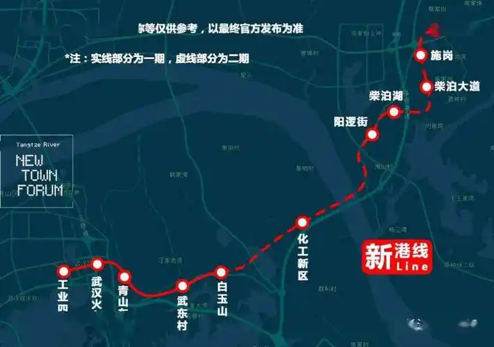 记者发现,也有网友在城市留言板上咨询有关武汉地铁新港线其他问题