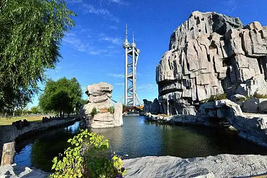 黑龙江省大庆市龙凤湿地公园风光