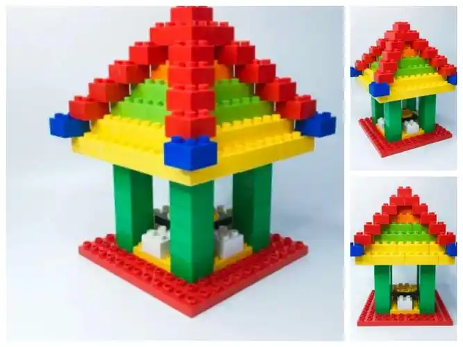 如何用乐高得宝搭出一个"中秋节"?祝大家节日快乐哦