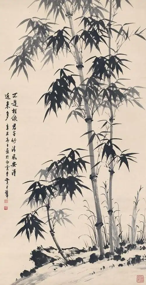 黄君璧1898199168墨竹图68