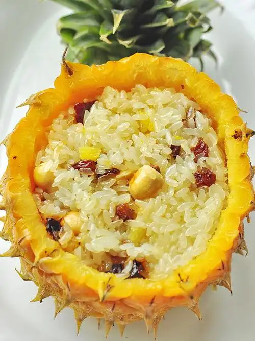 【详图细解】香甜菠萝饭的做法