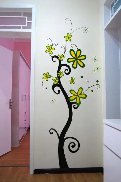 手绘墙画用什么颜料 如何手绘墙画才好看