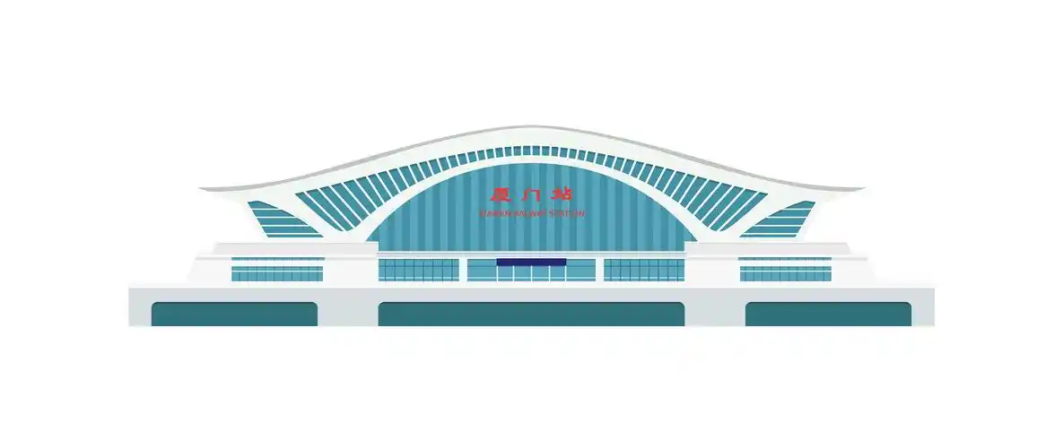 2021年春运,带你去全国各地的火车站(随画习作)