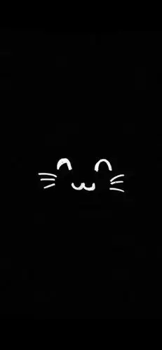 壁纸:黑色高清全面屏手机壁纸