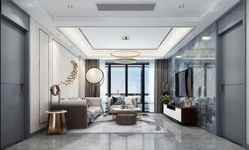 现代轻奢风格|143m四室两厅装修效果图造就精致浪漫的品质生活