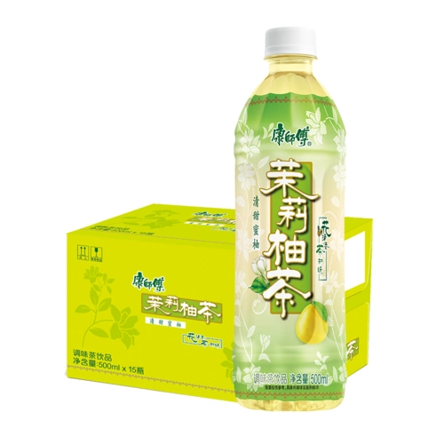 康师傅 茉莉柚茶500ml*15瓶饮料饮品整箱