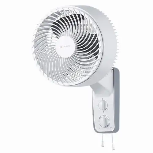 艾美特(airmate)循环壁扇壁挂电风扇 家用商用挂壁式挂墙式机械旋钮