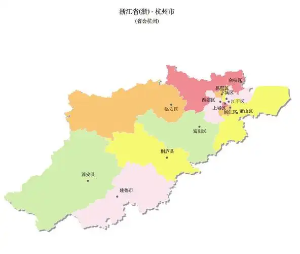 杭州区域划分上城区图,下城区好还是上城区好,杭州有哪些区