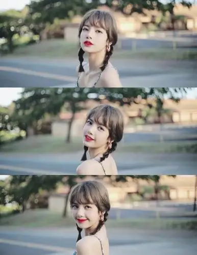 lisa三格壁纸图 - 堆糖,美图壁纸兴趣社区