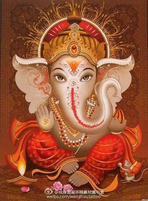 象神纹身纯手稿100张(来源于网络) - 美篇