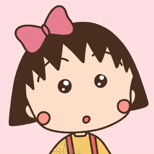 可爱手绘樱桃小丸子