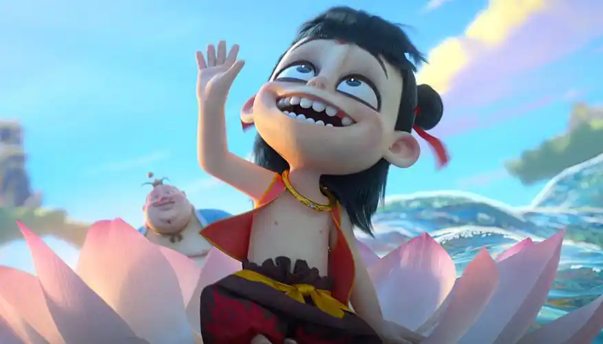 《哪吒》破35亿海报,导演要给哪吒说亲了,你看女方画像