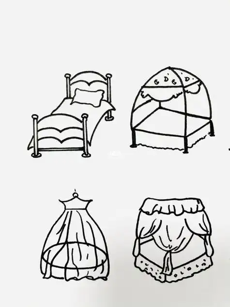 潮流时尚卧室 – 雄丽家居实业有限公司儿童房女孩的房间儿童画简笔画