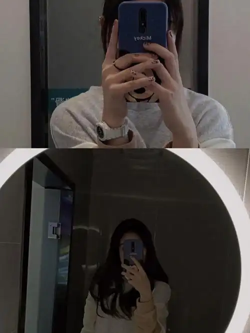 超喜欢资格氛围感拍照顺便小秀一下我新做的美甲#对镜拍  #对镜自拍