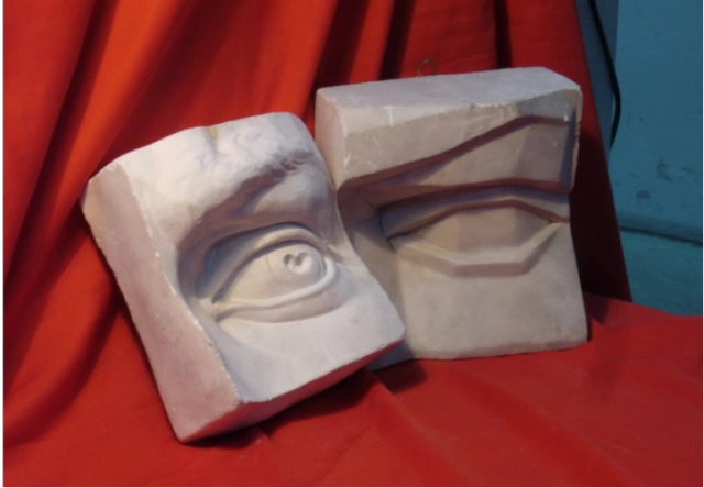 素描石膏五官-眼睛的画法