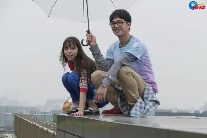 林佑威英勇爬高台救人皮皮锉李毓芬惧高惊吓喷泪