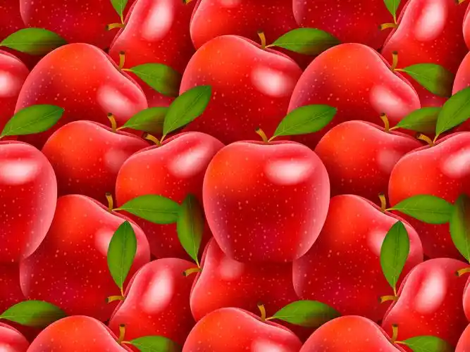 许多红苹果,创意设计