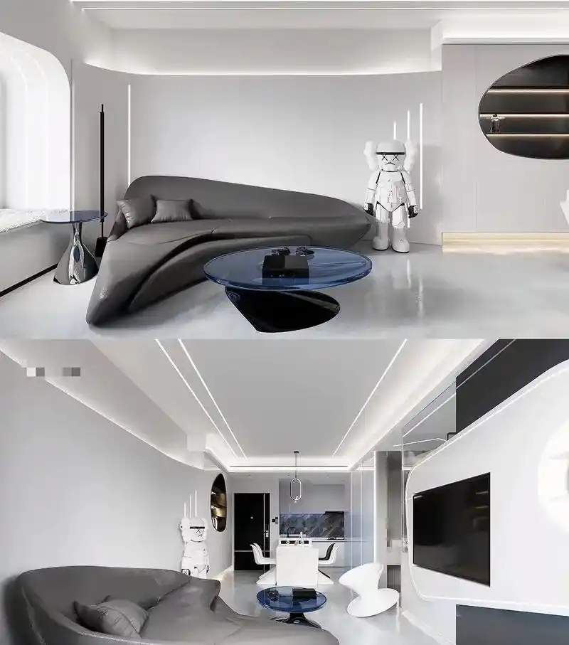 潮玩朋克装修风格