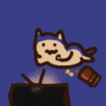 eveonecat魔性猫咪表情包 第十二弹打开手机 收藏表情