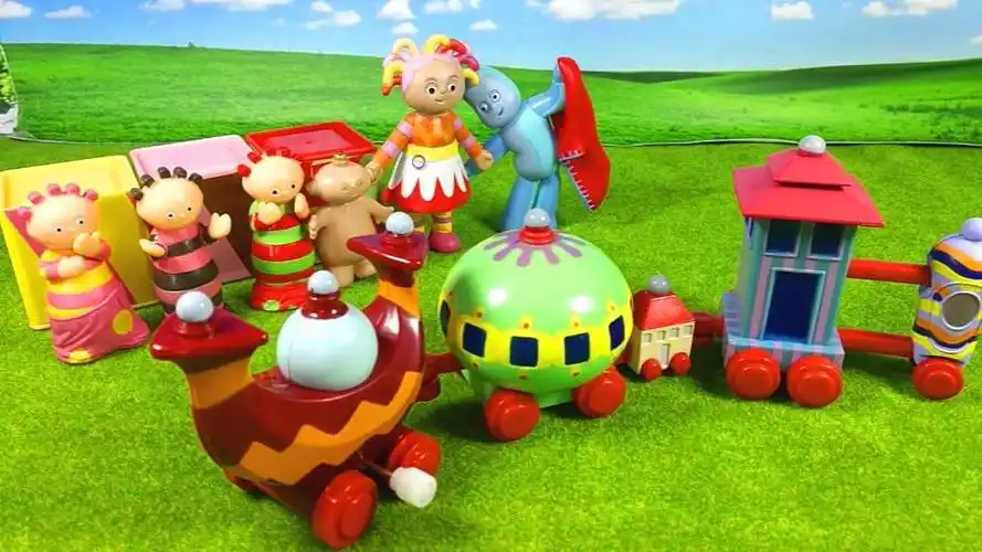 拆玩具花园宝宝人偶发条叮叮车玩具套装 亲子小游戏早教过家家益智小