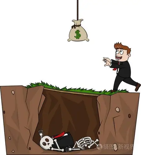 商务男人金钱陷阱