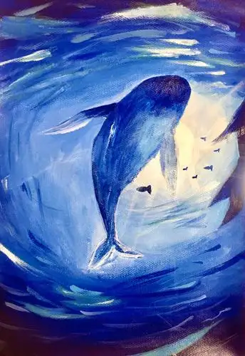 天津市卓群中学参加国家海洋馆首届海洋主题绘画大赛获佳绩