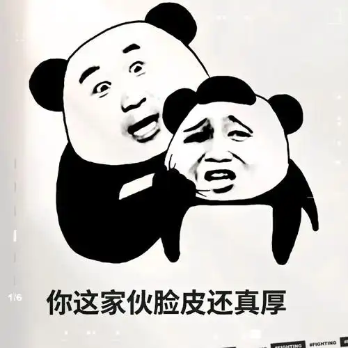 过年熊猫头表情包