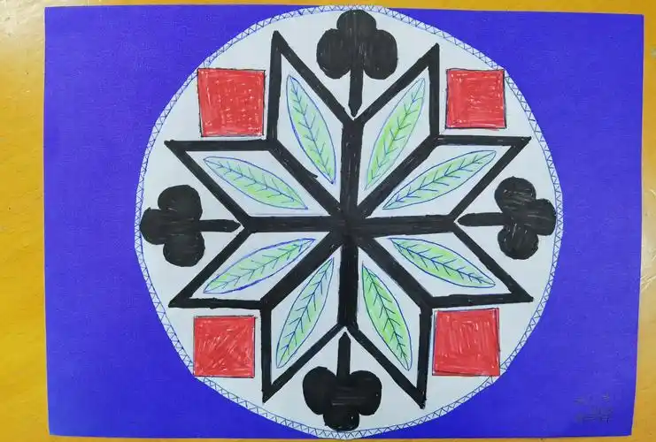 2020上五1班《多彩的民族传统纹样》