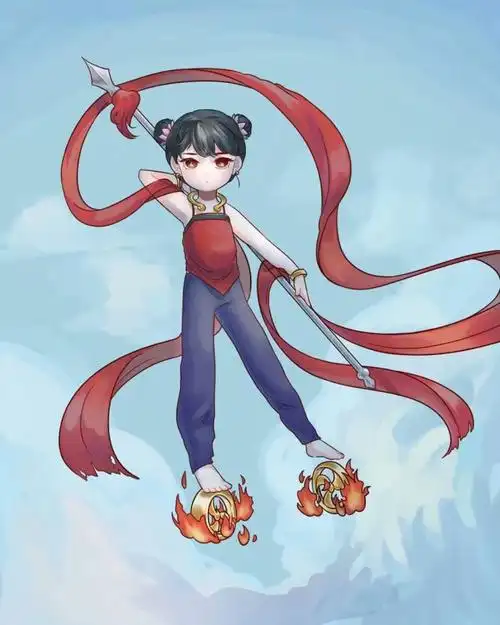 哪吒!~/果酱绘画萌萌哒