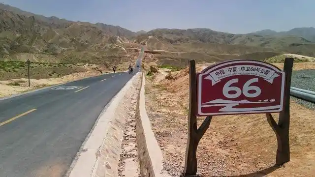 中国66号公路路线图