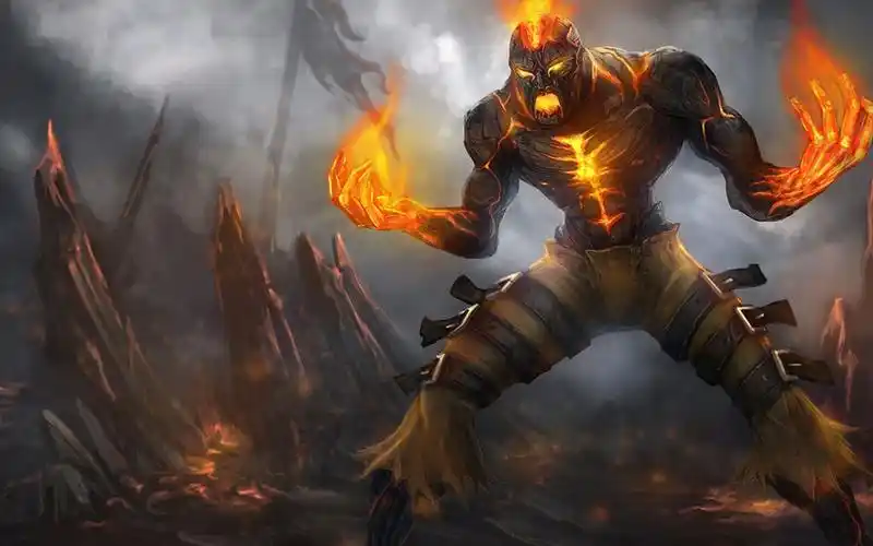 lol:火男精彩集锦,一个大招让敌方彻底懵圈