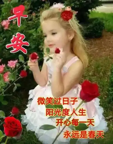 早上好满满的祝福送给你