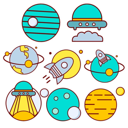 太空系列图标图片