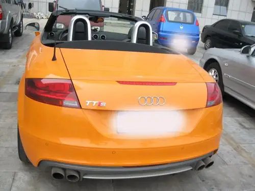 橘黄色的性能钢炮奥迪tts刷ecu升级提动力改善换挡