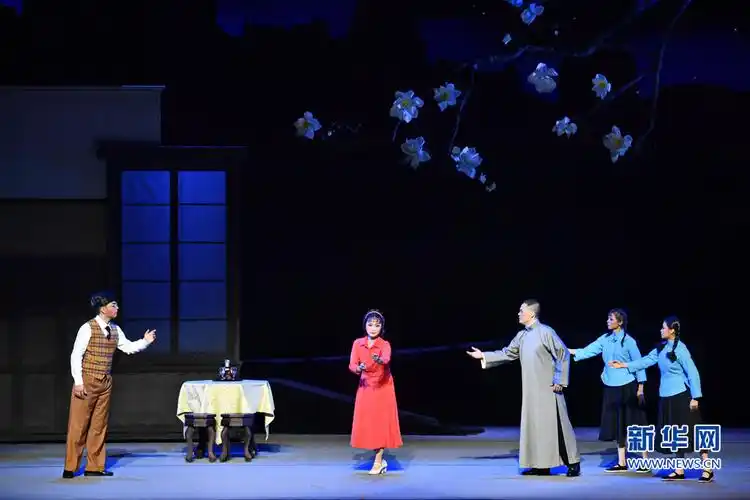 安溪高甲红色剧目《莫耶·延安颂》剧照.