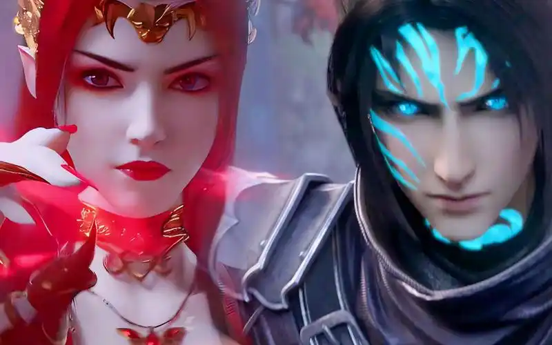 萧炎&美杜莎 死生契阔,与子成说